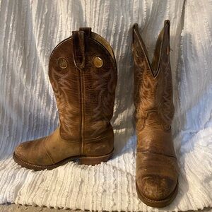 Double H Buckaroo Tan Boots